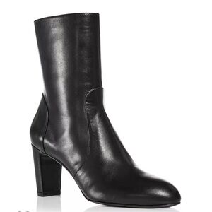 Stuart Weitzman Vida 75 Zip Bootie